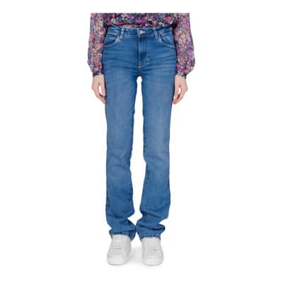 Blauwe Dames Jeans Guess , Blue , Dames