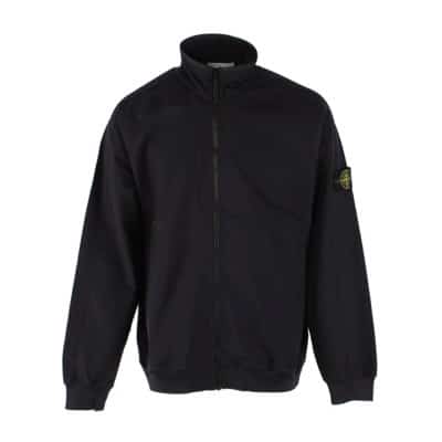 Blauwe Jas voor Heren Stone Island , Blue , Heren