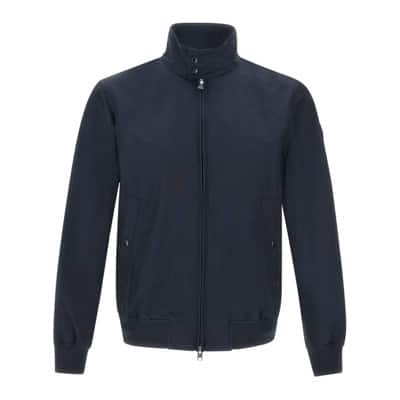 Blauwe Jassen voor Heren Woolrich , Blue , Heren