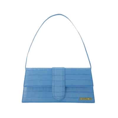 Blauwe Krokodillenleren Crossbody Tas Jacquemus , Blue , Dames