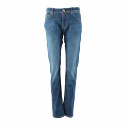 Blauwe Slim Fit Jeans voor Heren Jacob Cohën , Blue , Heren