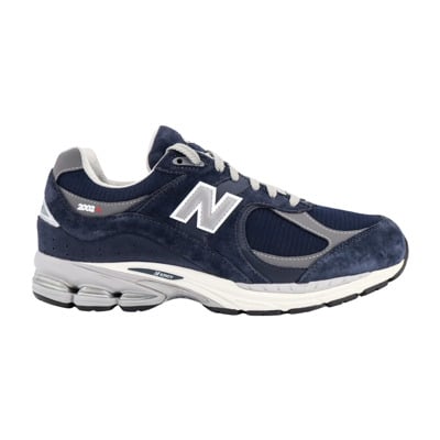 Blauwe Sneakers met Ingelegd Monogram New Balance , Blue , Heren