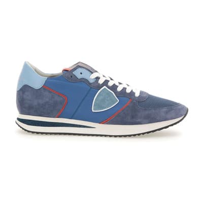 Blauwe Sneakers van Philippe Model Philippe Model , Blue , Heren