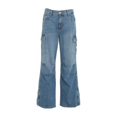 Blauwe Ss24 Dames Jeans Liu Jo , Blue , Dames