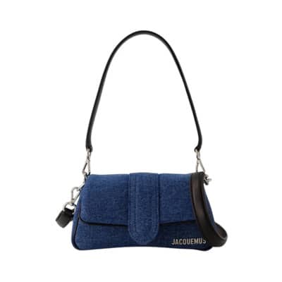 Bleu Katoenen Bambimou Tas Jacquemus , Blue , Dames