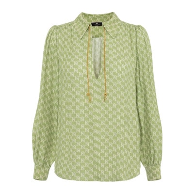 Blouses Elisabetta Franchi , Green , Dames