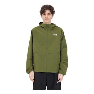 Bosgroene windjack met logo The North Face , Green , Heren