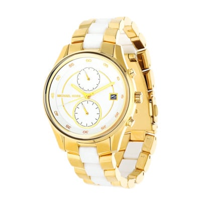 Briar Chronograaf Roestvrij Stalen Horloge Michael Kors , Yellow , Dames