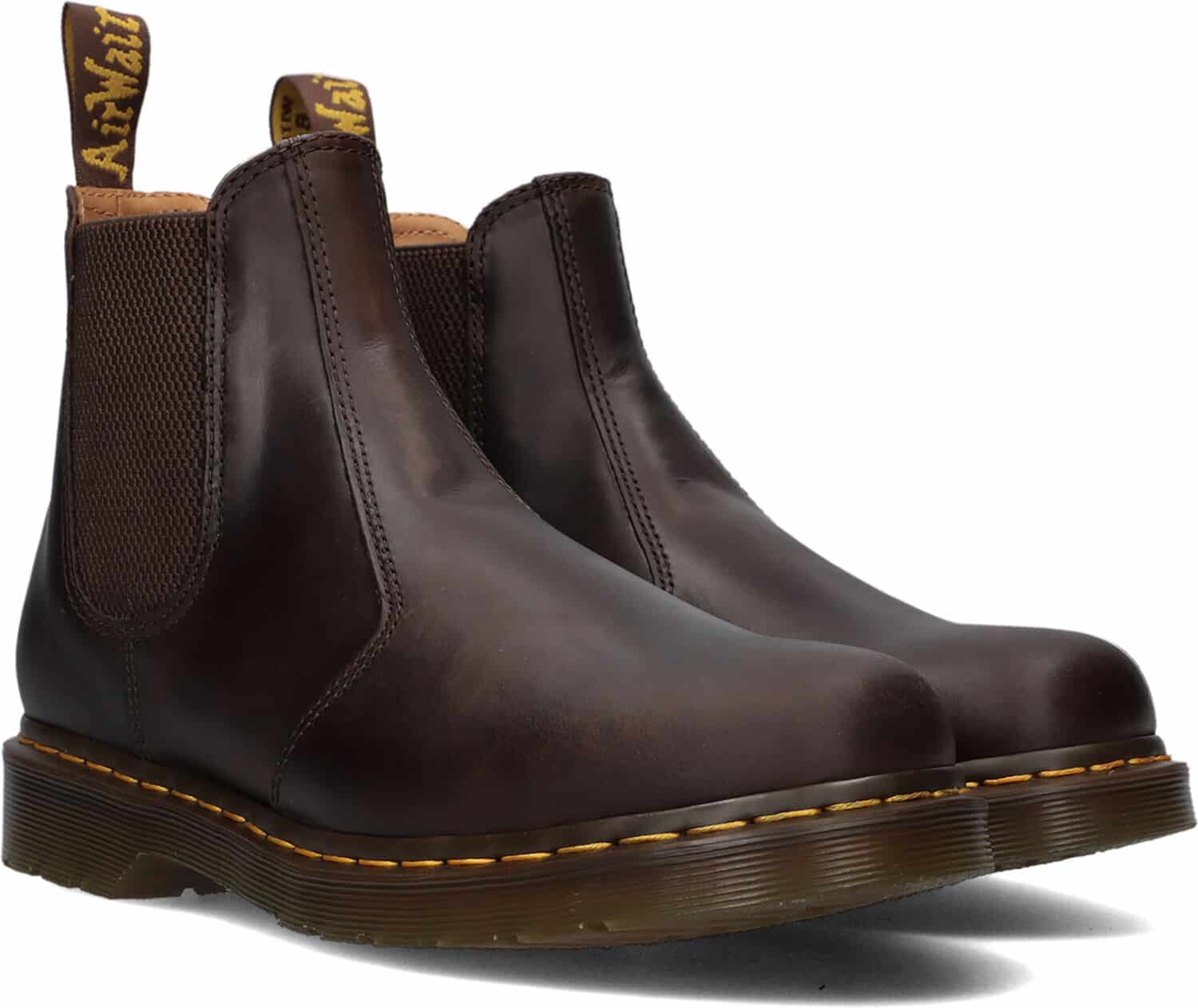 Bruine Dr Martens Chelsea Boots 2976 Ys M