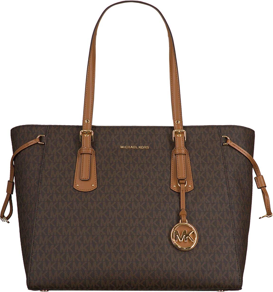 Bruine Michael Kors Handtas Md Mf Tz Tote