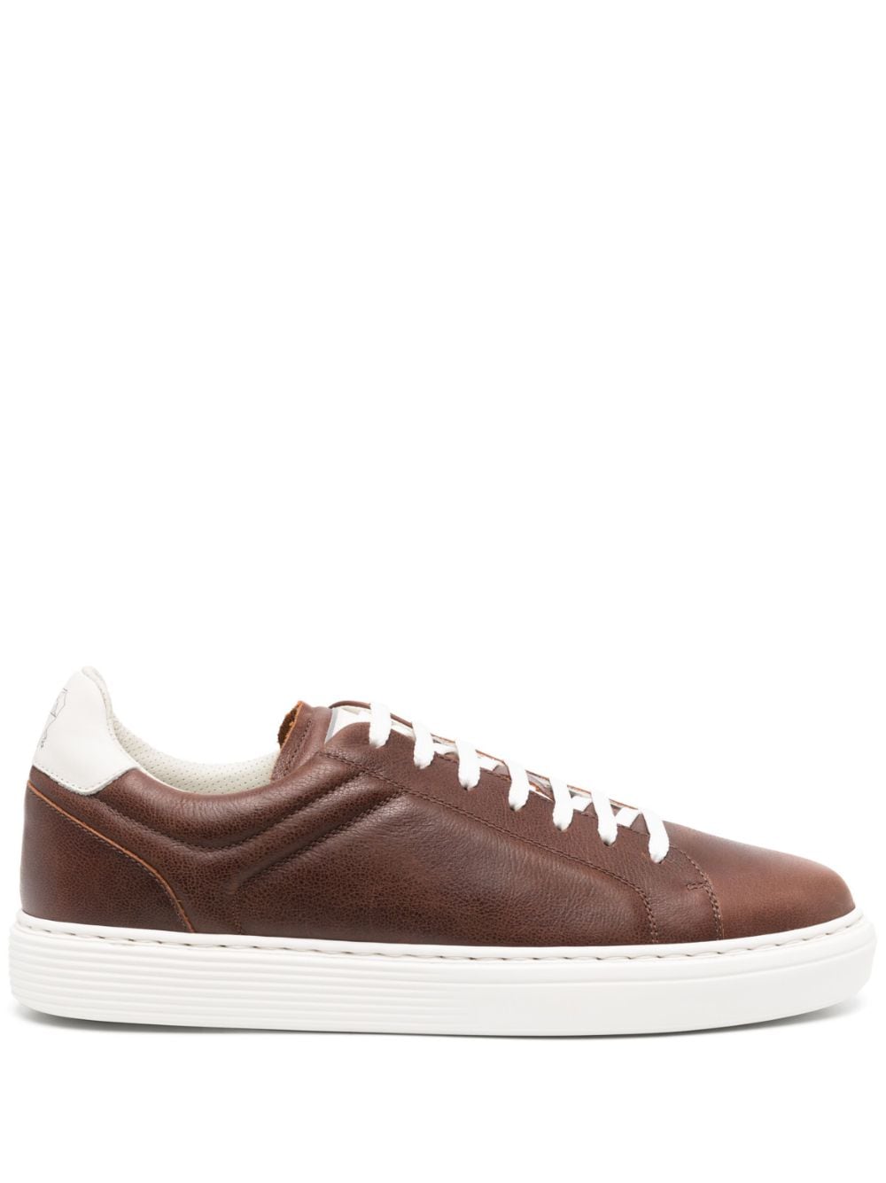 Brunello Cucinelli Leren sneakers - Bruin