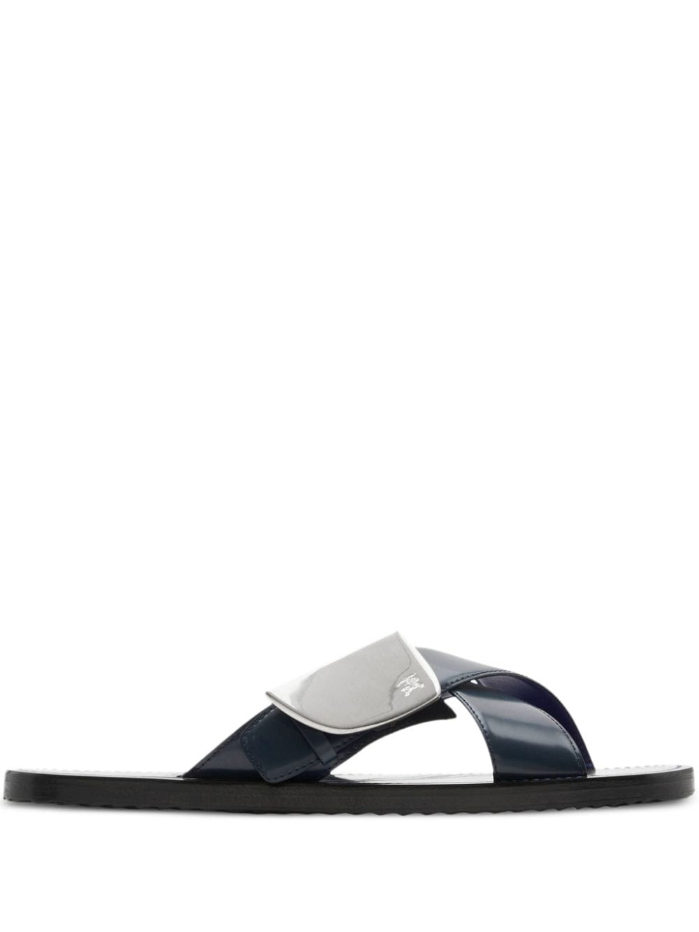 Burberry EKD leren sandalen - Blauw