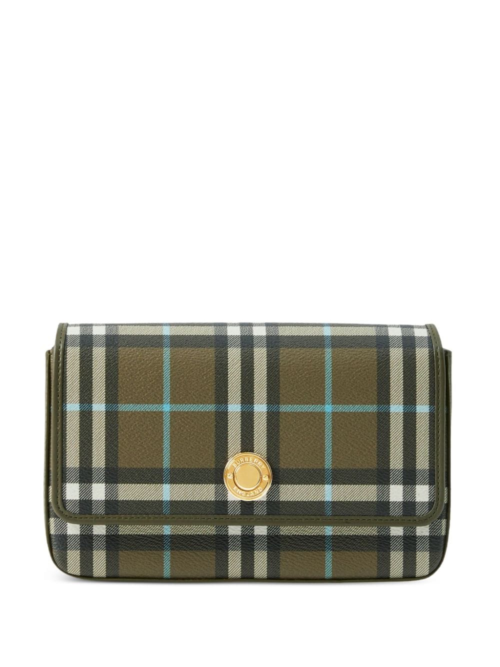 Burberry Hampshire geruite tas - Groen