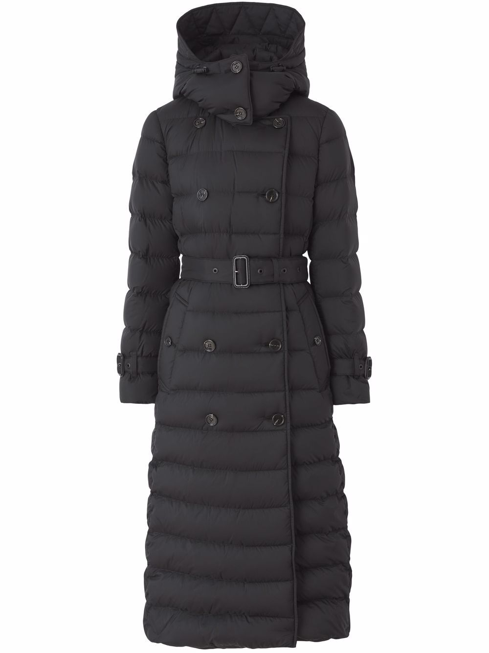 Burberry Jas met afneembare capuchon - Zwart