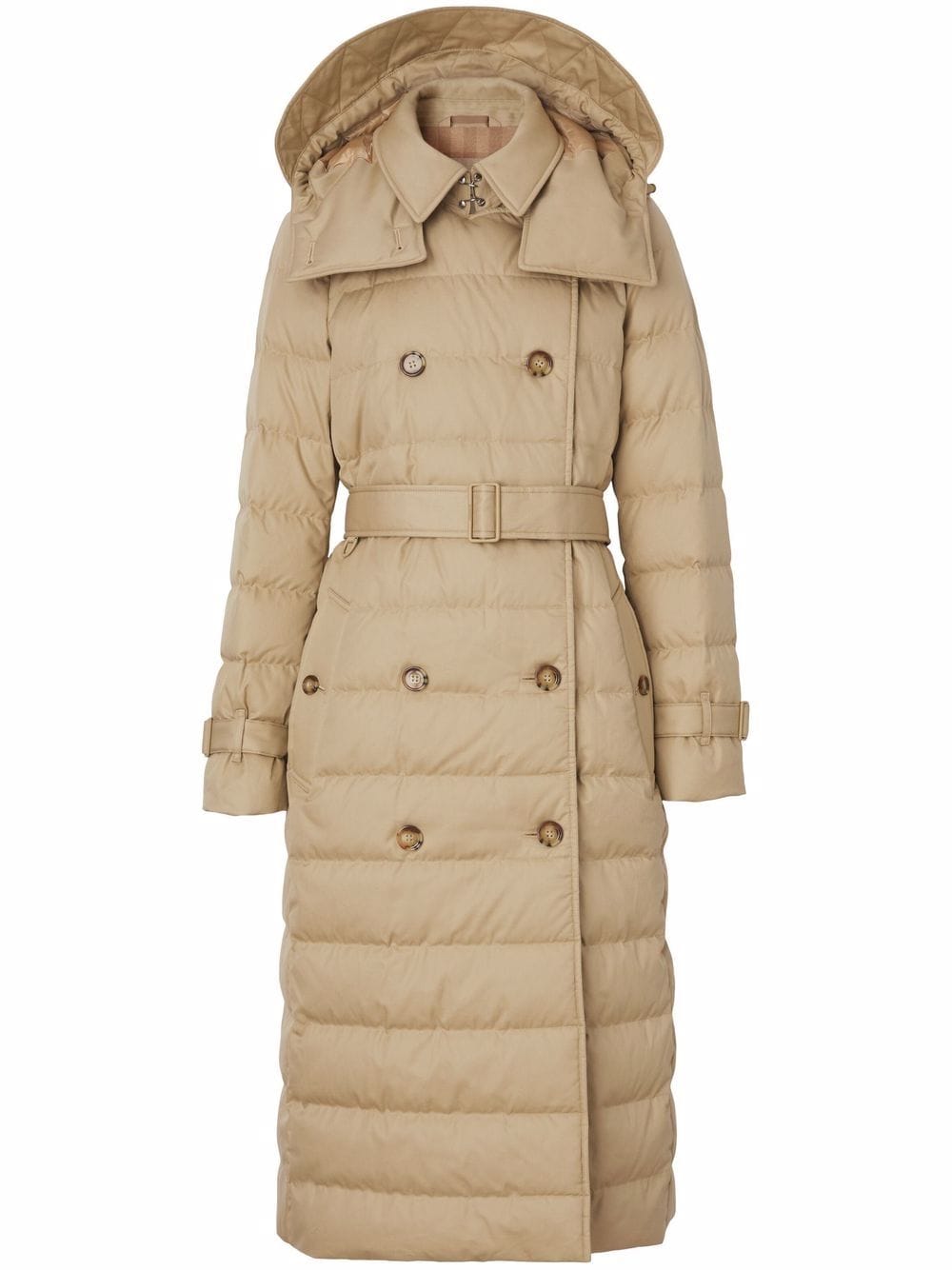 Burberry Jas met dubbele rij knopen - Beige