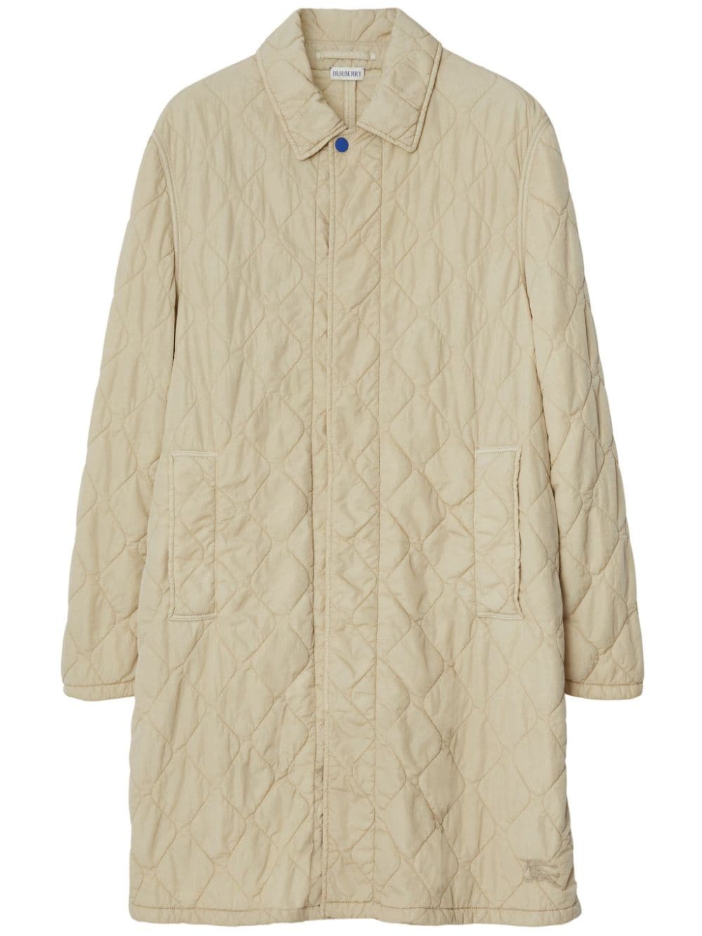 Burberry Jas met enkele rij knopen - Beige