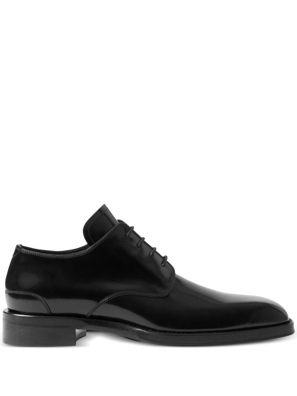 Burberry Lakleren derby schoenen - Zwart