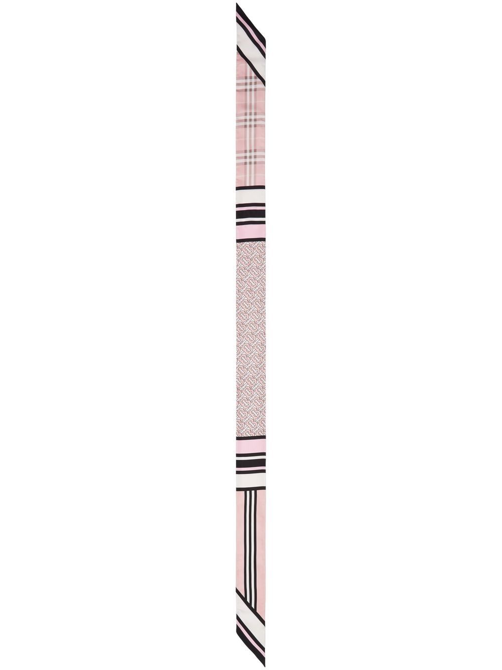 Burberry Sjaal met print - Roze