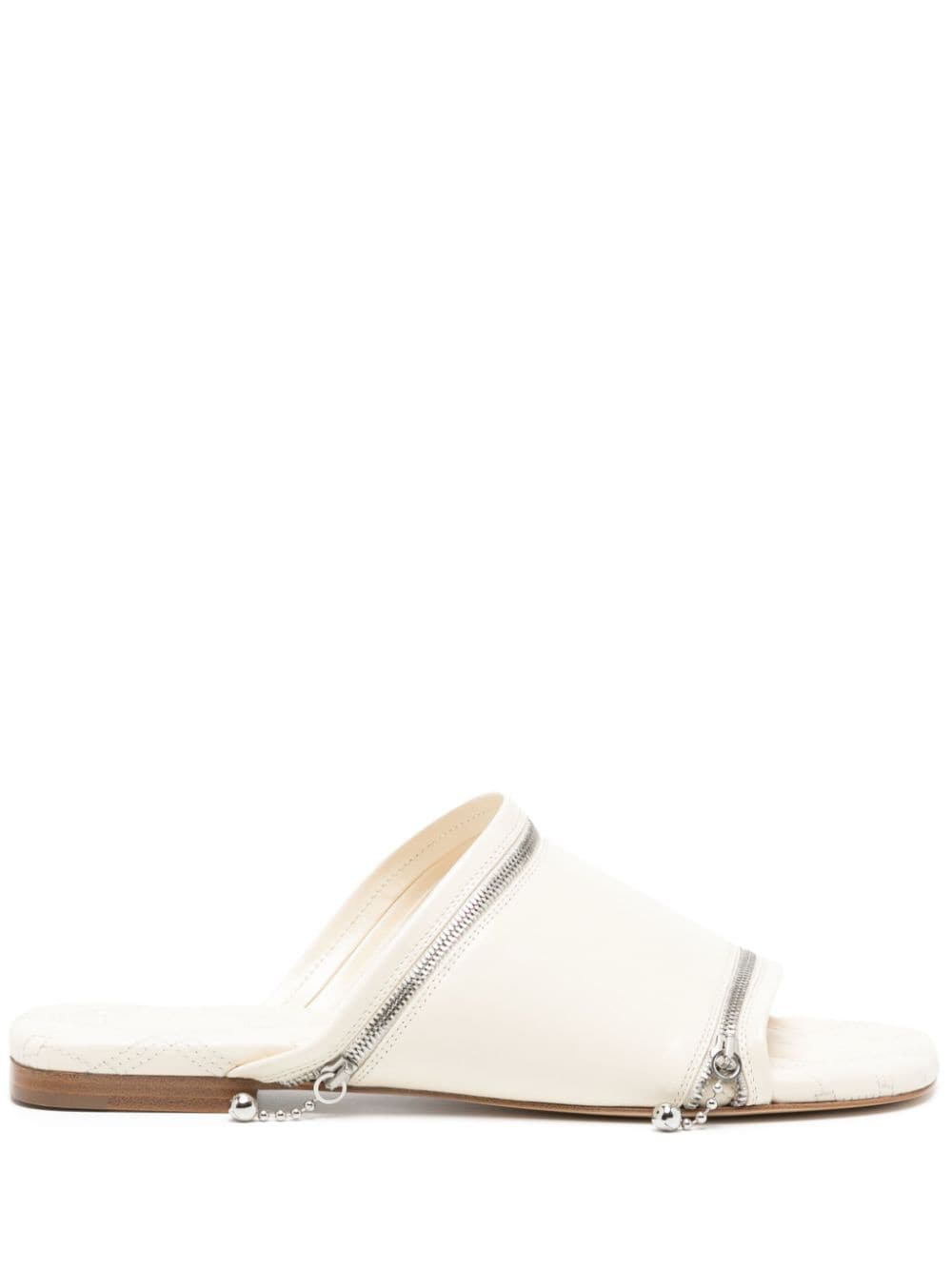 Burberry calf-leather slippers - Beige