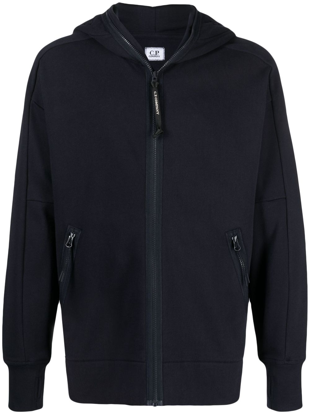 C.P. Company Hoodie met rits - Blauw