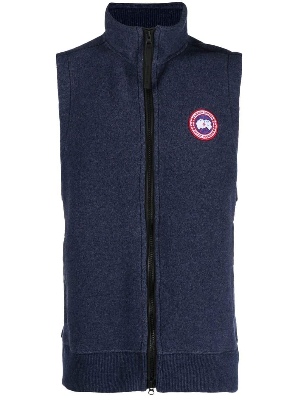 Canada Goose Bodywarmer met logopatch - Blauw