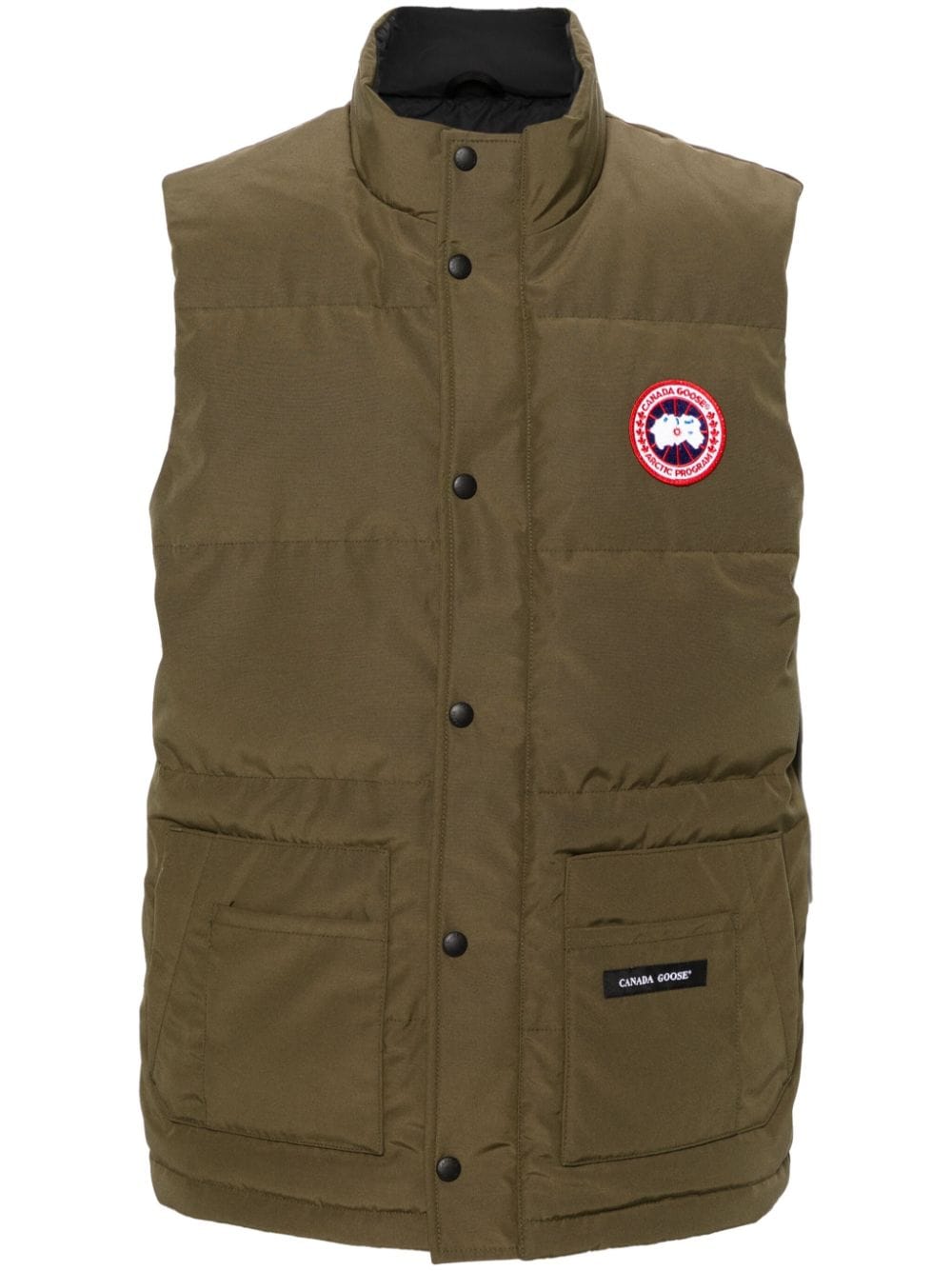 Canada Goose Bodywarmer met logopatch - Groen