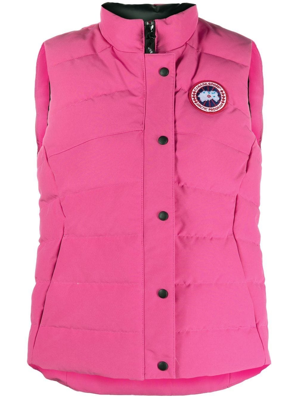 Canada Goose Bodywarmer met logopatch - Roze