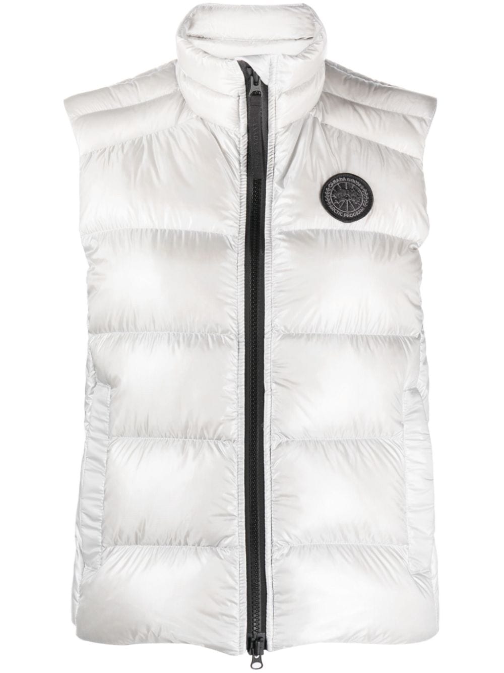 Canada Goose Bodywarmer met logopatch - Zilver