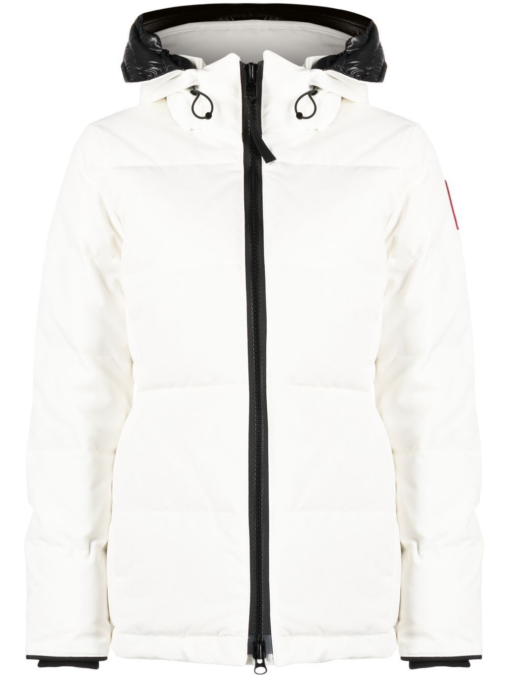 Canada Goose Jas met logopatch - Wit