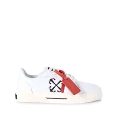 Canvas Sneakers met Arrows Motief Off White , White , Dames