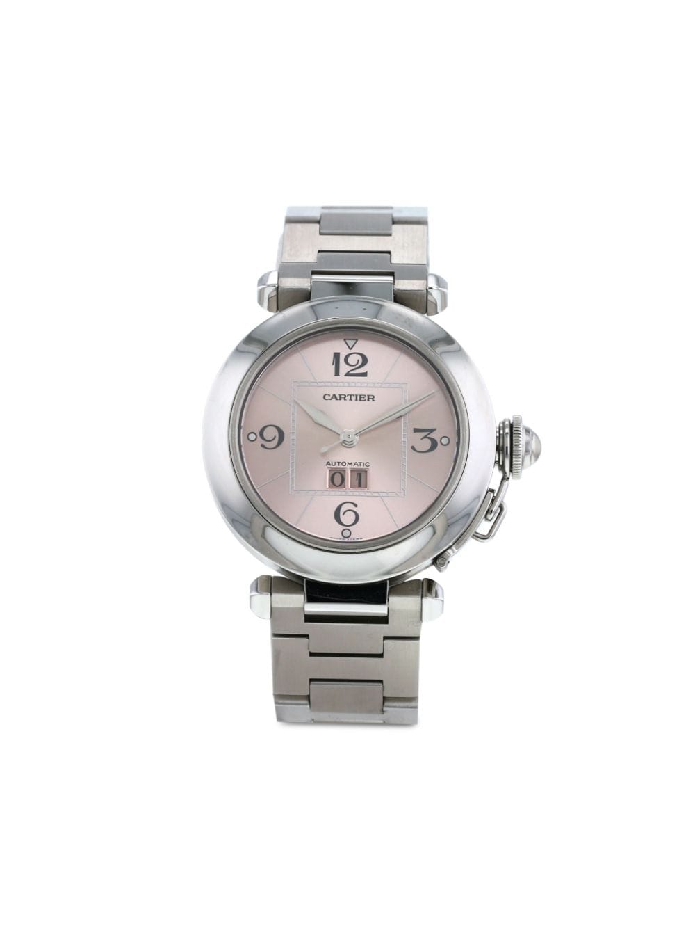 Cartier 2000 pre-owned Pasha 35mm horloge - Roze