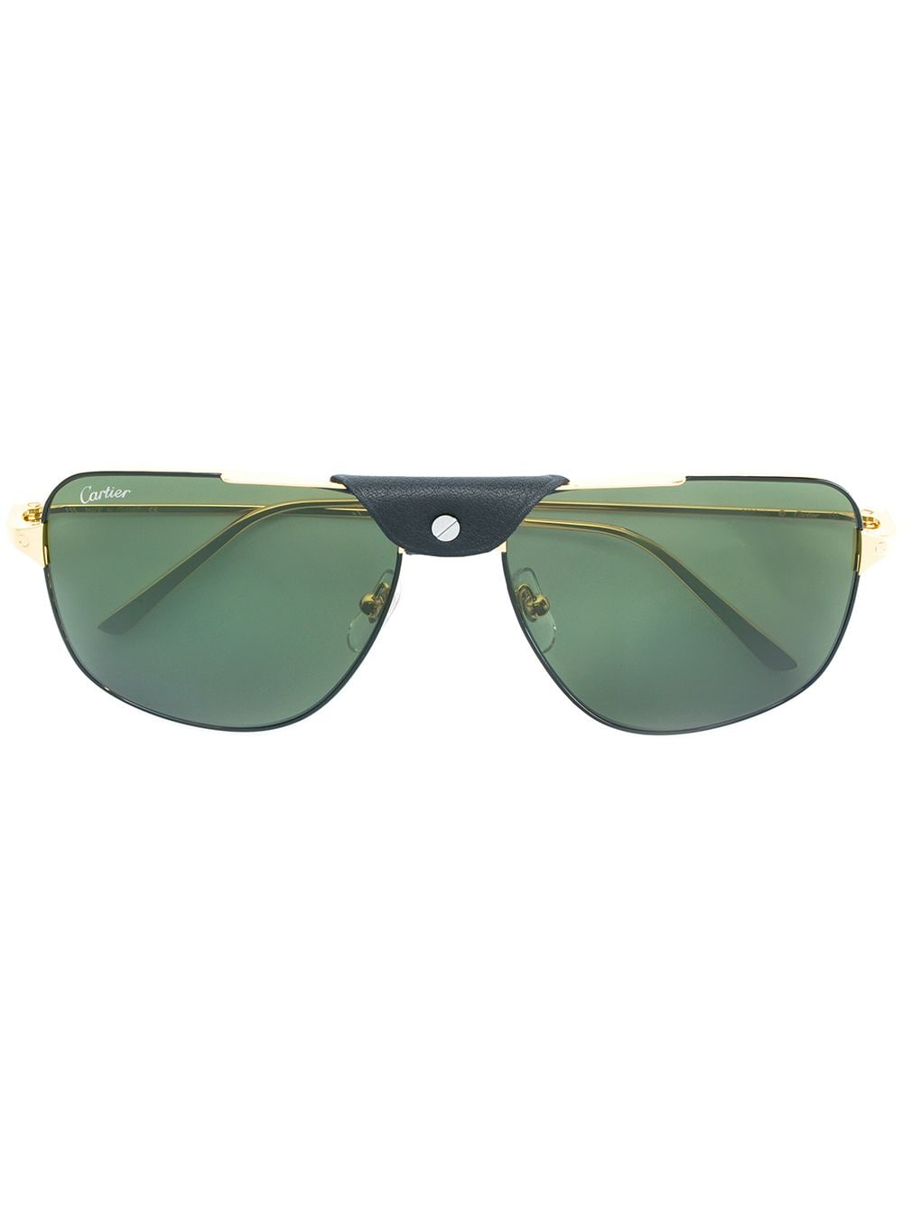 Cartier Eyewear Santos De Cartier zonnebril - Metallic