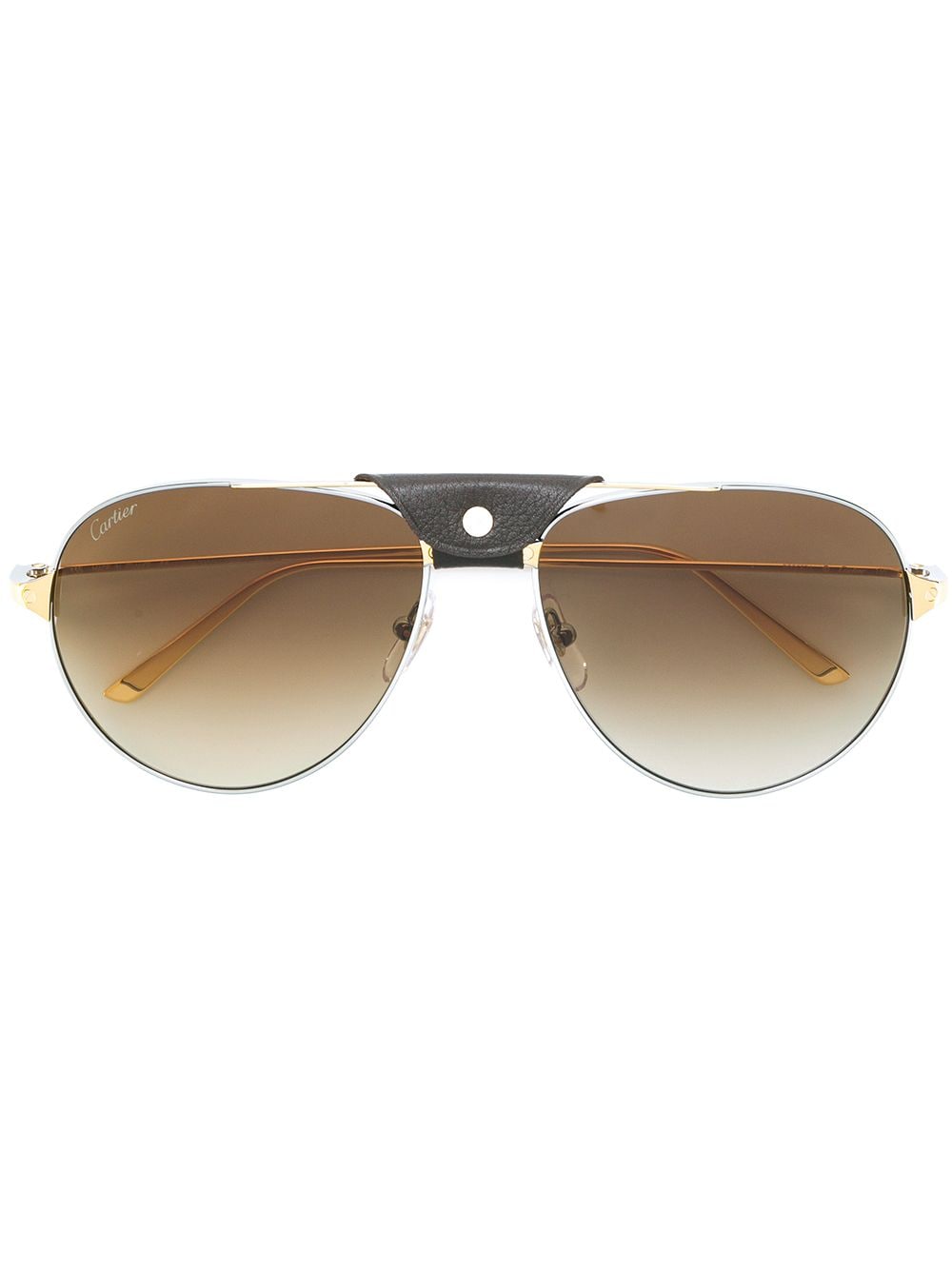 Cartier Eyewear Santos De Cartier zonnebril - Metallic