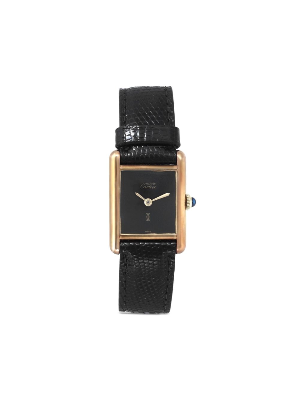 Cartier Pre-owned Tank Must horloge - Zwart