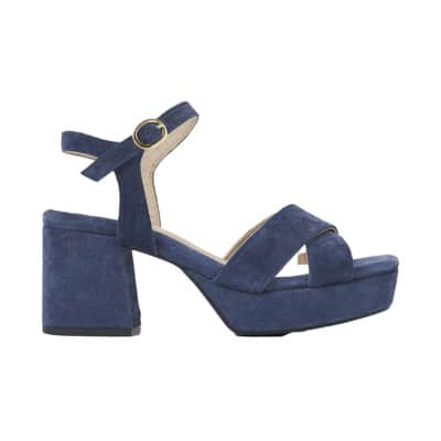 Cassia Six Sandalen Via Vai , Blue , Dames