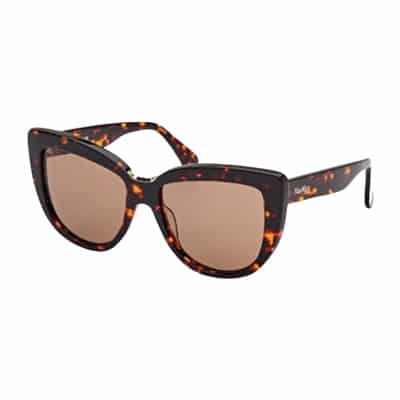 Cat-Eye Havana Zonnebril Max Mara , Brown , Dames