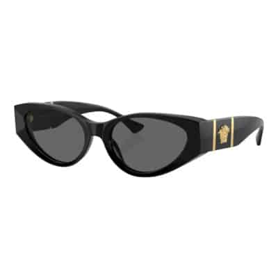 Cat-Eye Zonnebril Versace , Black , Dames