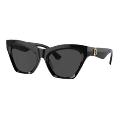 Cat-Eye zonnebril Donkergrijs Burberry , Black , Dames