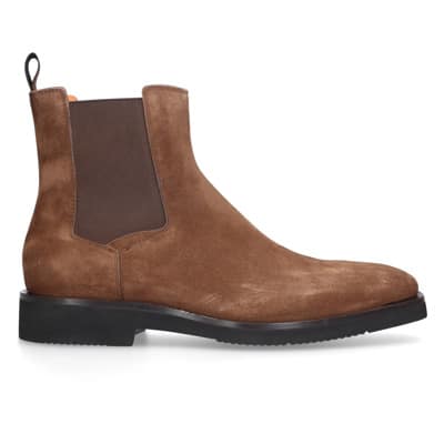 Chelsea Boots Santoni , Brown , Heren