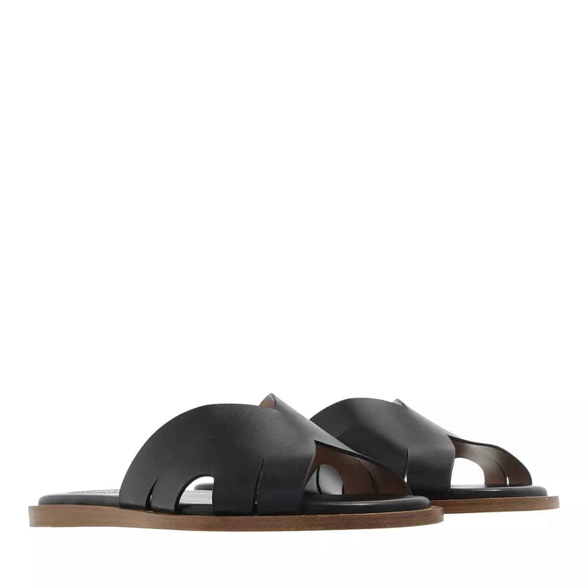 Chloé Slippers - Lucille Slides in zwart