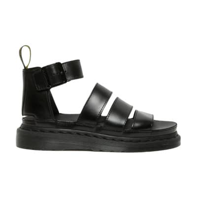 Clarissa II Leren Band Sandalen Dr. Martens , Black , Dames