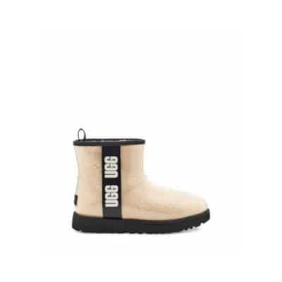 Classic Clear Mini Boot UGG , Beige , Dames