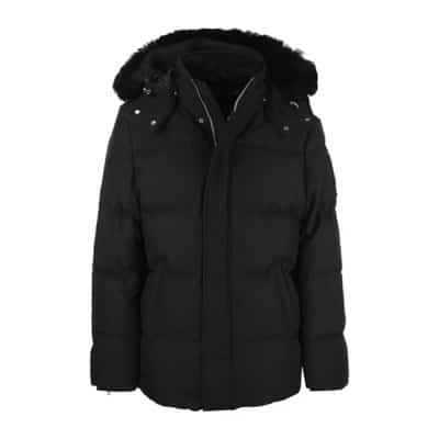 Cloud 3Q - Gewatteerde Jas met Capuchon Moose Knuckles , Black , Dames