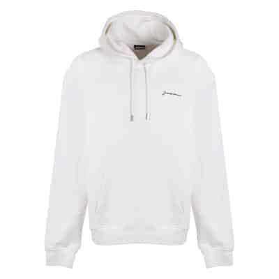 Comfortabele Heren Hoodie Jacquemus , White , Heren