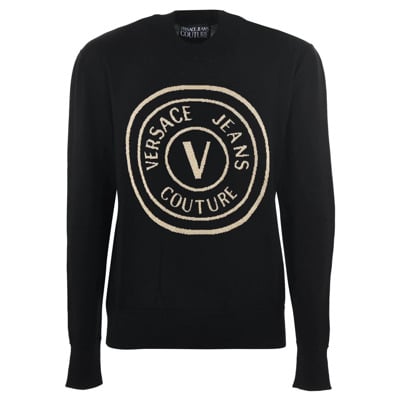 Couture Trui van Versace Jeans Versace Jeans Couture , Black , Heren