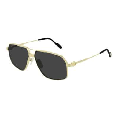 Ct0270S Stijlvolle Zonnebril Cartier , Yellow , Unisex