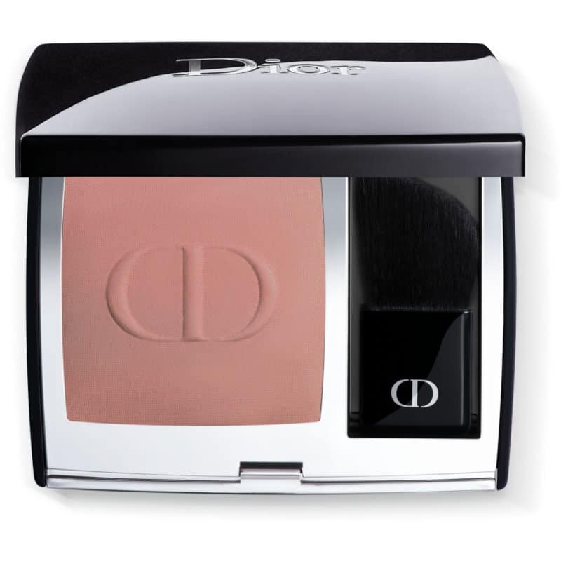 DIOR Rouge Blush Compacte Blush met Penseel en Spiegeltje Tint 100 Nude Look (Matte) 6 g