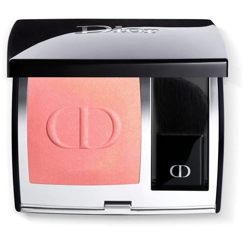 DIOR Rouge Blush Compacte Blush met Penseel en Spiegeltje Tint 219 Rose Montaigne (Shimmer) 6,7 g