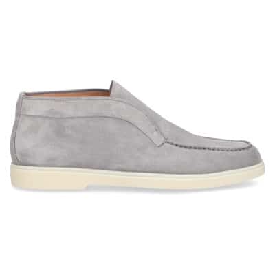 Desert Boot Suède Enkellaarzen Santoni , Gray , Dames