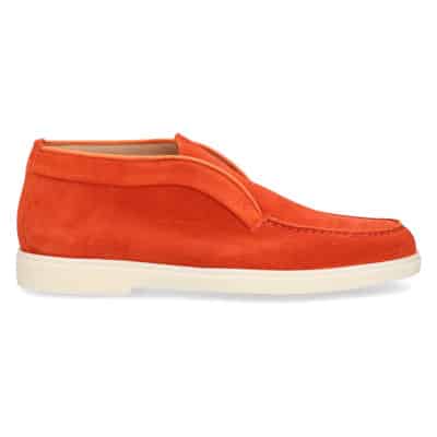 Desert Boot Suède Enkellaarzen Santoni , Orange , Dames